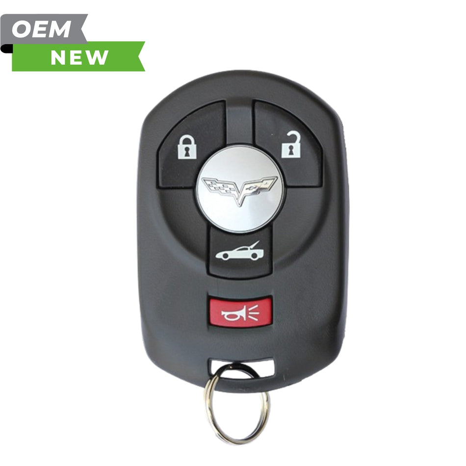 Chevrolet New OEM (Memory 1) 2005 - 2007 Corvette Keyless Entry Remote 4B Trunk FCCID: M3N65981403 PN 10372541 - Royal Key Supply
