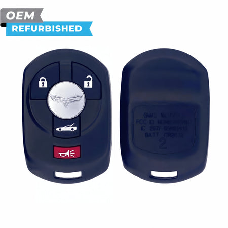 Chevrolet Refurbished 2005-2007 Corvette Keyless Entry Remote (Driver 2) 4B Trunk FCCID: M3N65981403 PN# 10372542 - Royal Key Supply