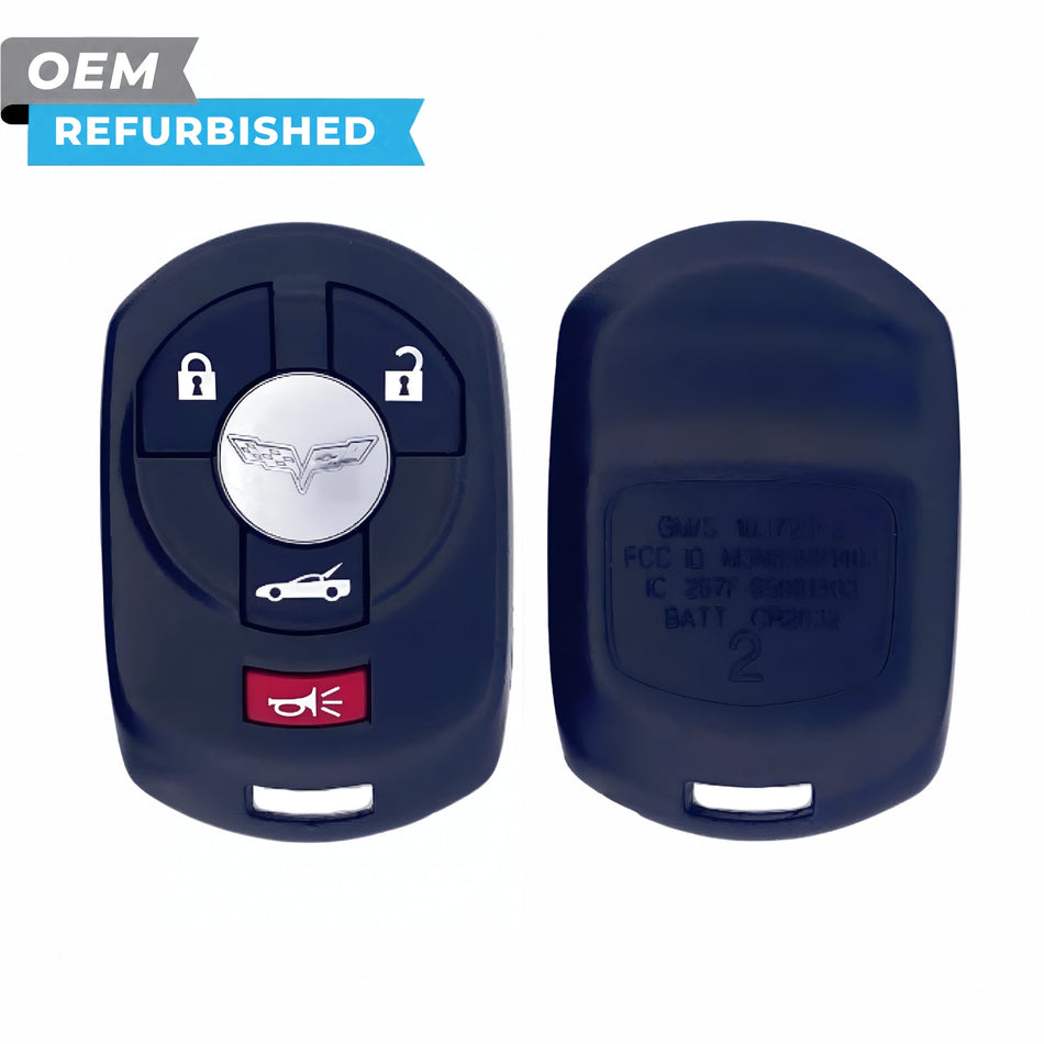Chevrolet Refurbished 2005-2007 Corvette Keyless Entry Remote (Driver 2) 4B Trunk FCCID: M3N65981403 PN# 10372542 - Royal Key Supply