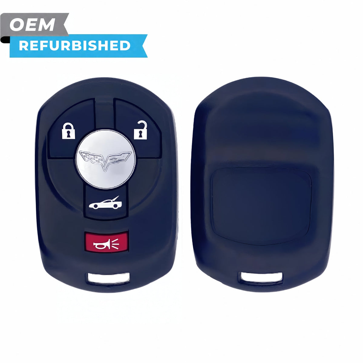 Chevrolet Refurbished 2005-2007 Corvette Keyless Entry Remote (Driver 2) 4B Trunk FCCID: M3N65981403 PN# 10372542 - Royal Key Supply