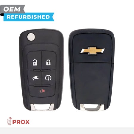 Chevrolet Refurbished 2011-2015 Volt Remote PEPS Flip Key 5B Plug-In/Remote Start FCCID: OHT05918179 PN 22923862 - Royal Key Supply