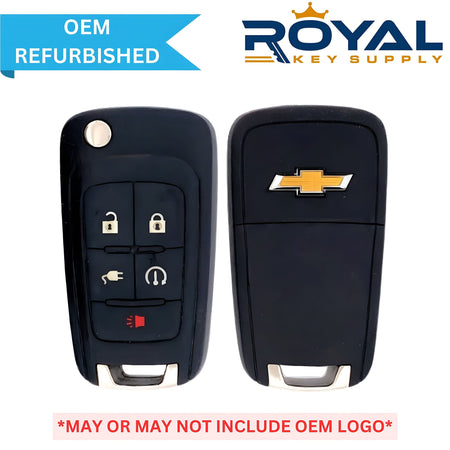 Chevrolet Refurbished 2011 - 2015 Volt Remote PEPS Flip Key 5B Plug - In/Remote Start FCCID: OHT05918179 PN# 22923862 - Royal Key Supply