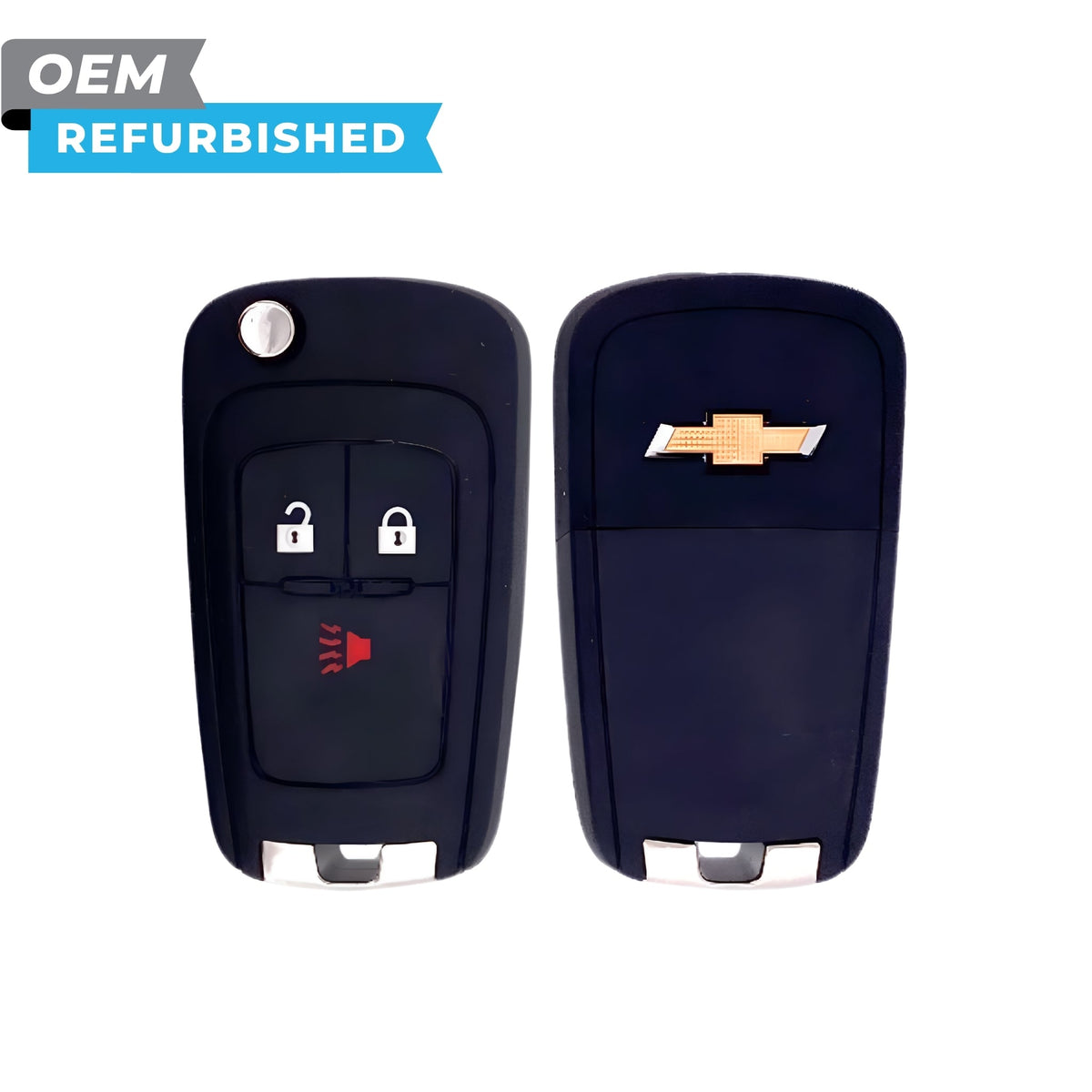 Chevrolet Refurbished 2013-2015 Spark Remote Flip Key 3B FCCID: A2GM3AFUS03 PN 95233524 - Royal Key Supply
