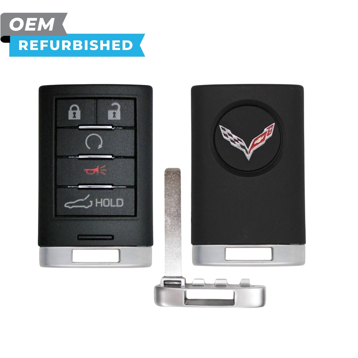 Chevrolet Refurbished 2014-2019 Corvette Smart Key 5B Trunk/Remote Start FCCID: G09C04EEC5C PN 22779880 - Royal Key Supply