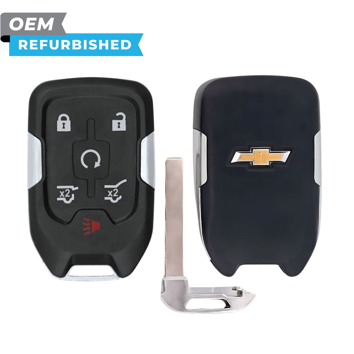 Chevrolet Refurbished 2015-2020 Tahoe, Suburban Smart Key 6B Remote Start/Hatch/Hatch Glass FCCID: HYQ1EA PN 13529633 - Royal Key Supply