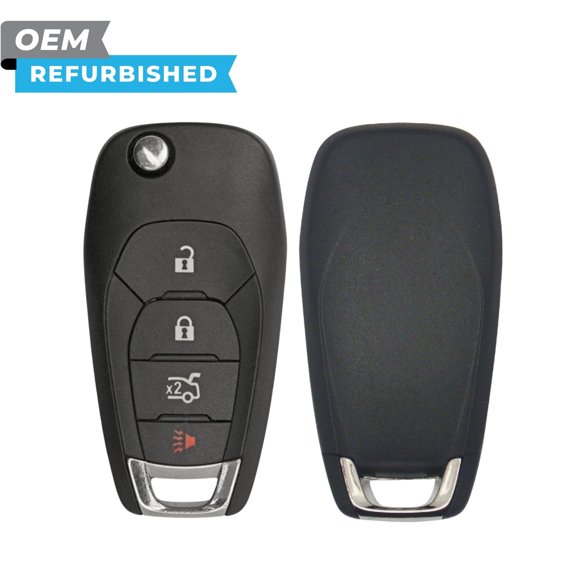Chevrolet Refurbished 2016-2019 Cruze (XL-8 Only) Remote Flip Key 4B Trunk FCCID: LXP-T004 PN 13514135 - Royal Key Supply