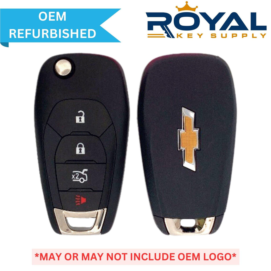 Chevrolet Refurbished 2016 - 2019 Cruze (XL - 8 Only) Remote Flip Key 4B Trunk FCCID: LXP - T004 PN# 13514135 - Royal Key Supply