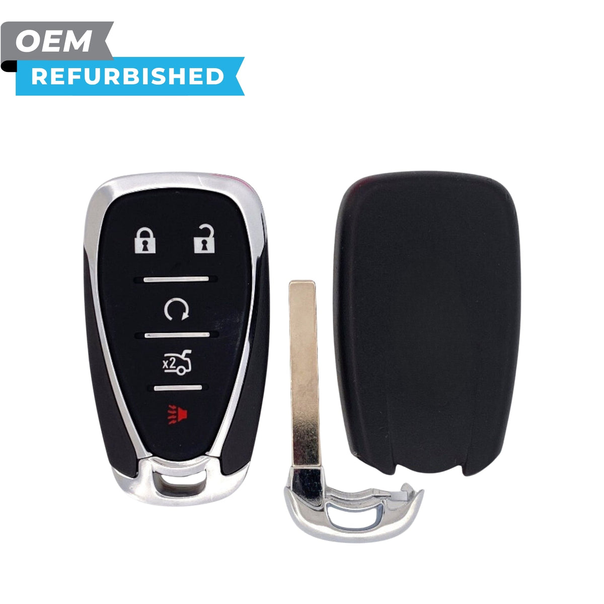 Chevrolet Refurbished 2016-2025 Camaro, Cruze, Malibu Smart Key 5B Trunk/Remote Start FCCID: HYQ4EA PN 13589533, 13508769, 13584497 - Royal Key Supply