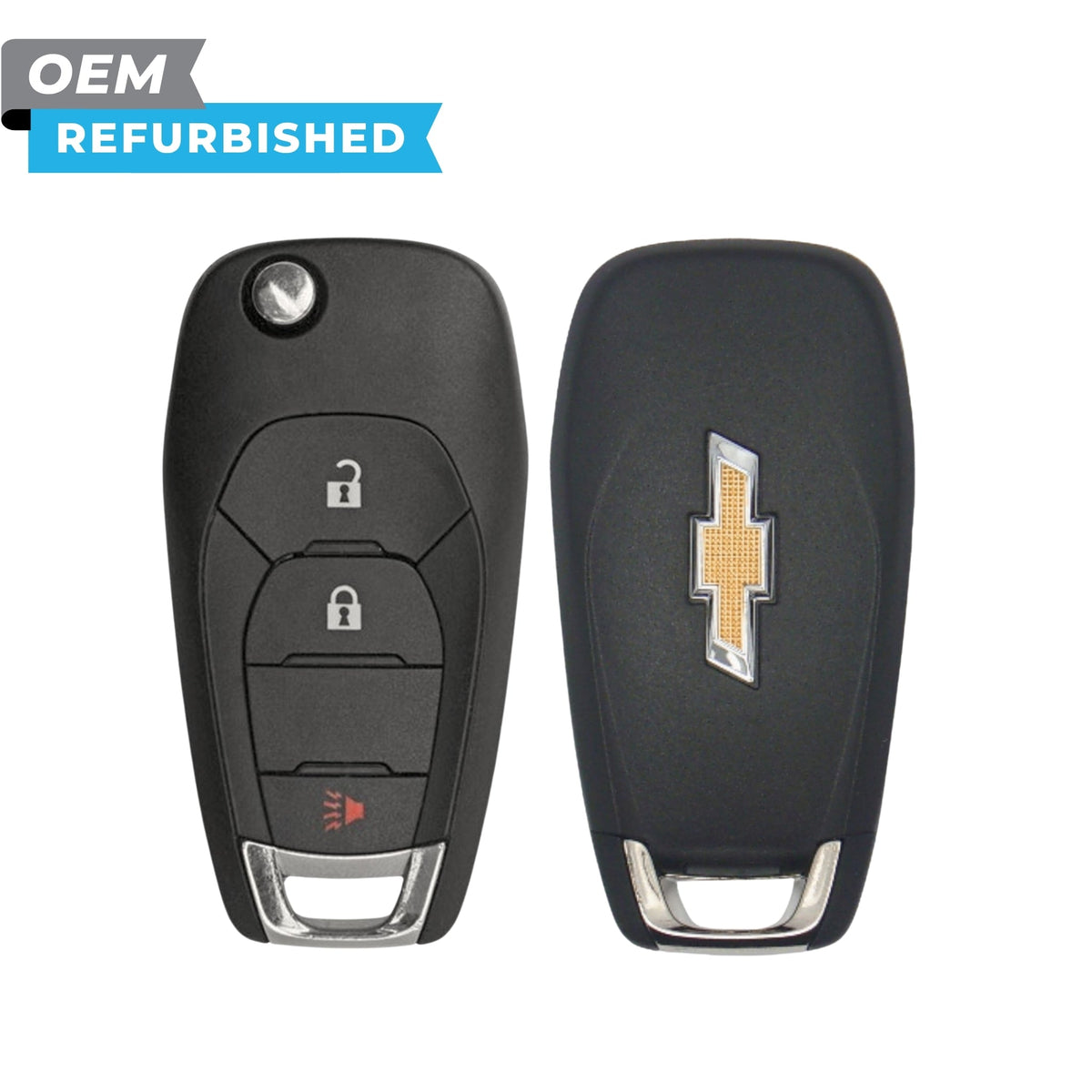 Chevrolet Refurbished 2016-2026 Cruze, Trax, Trailblazer (XL-8 Only) Flip Key 3B FCCID: LXP-T004 PN 13514134 - Royal Key Supply