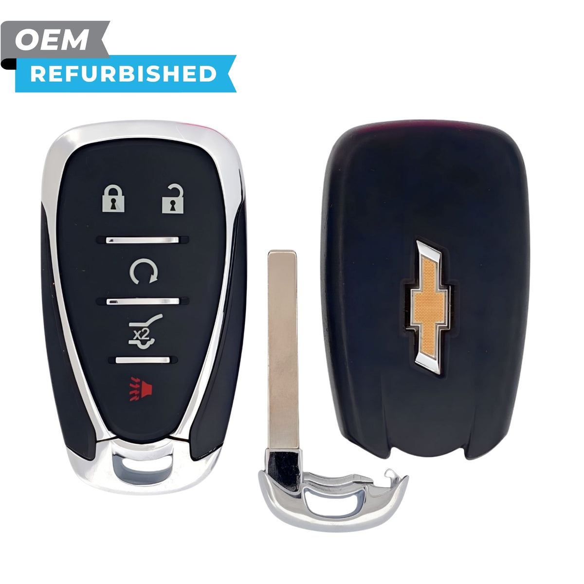 Chevrolet Refurbished 2018-2021 Equinox Smart Key 5B Remote Start/Hatch FCCID: HYQ4AA PN 13584498 - Royal Key Supply