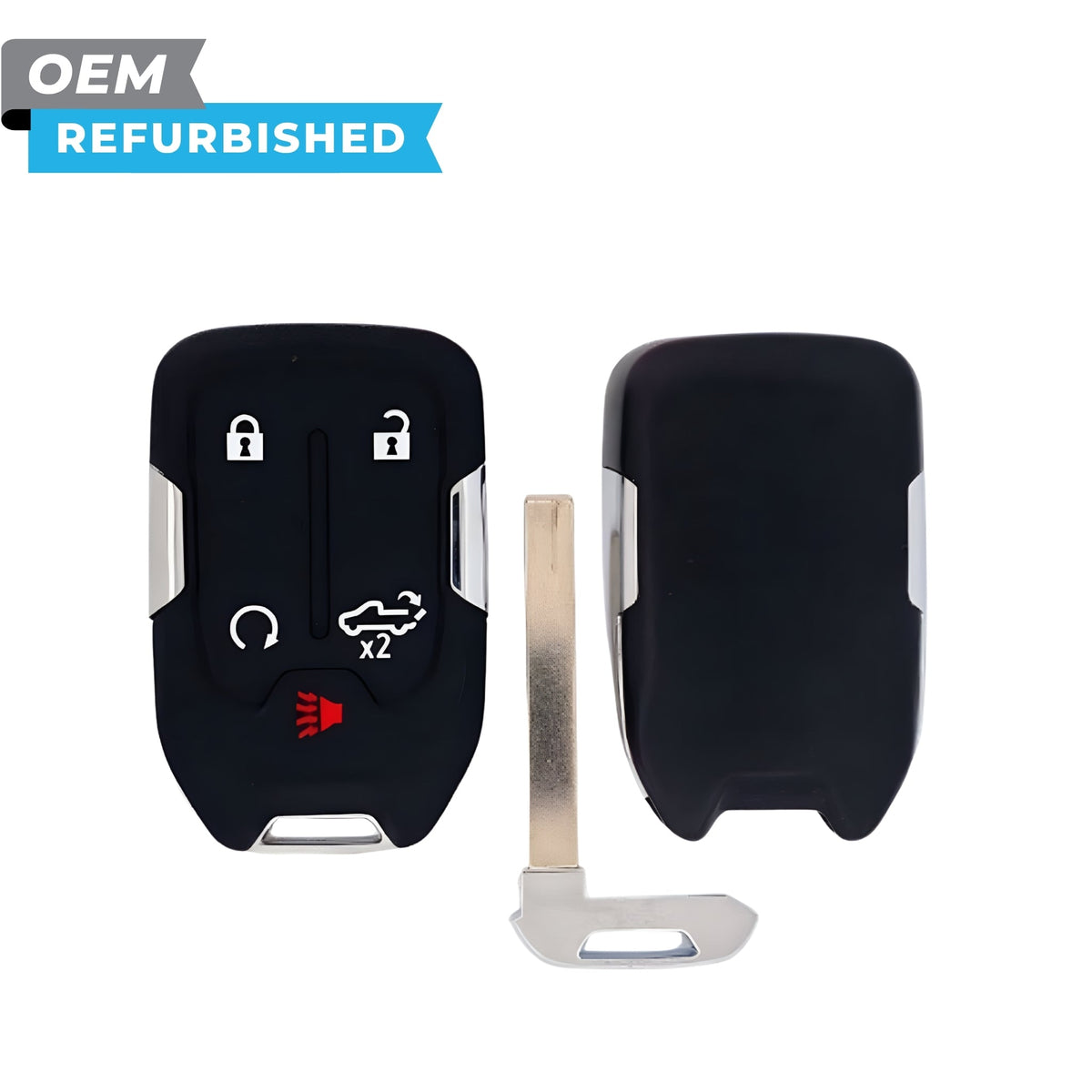 Chevrolet Refurbished 2019-2020 Silverado Smart Key 5B Remote Start/Tailgate FCCID: HYQ1EA PN 13508398 - Royal Key Supply