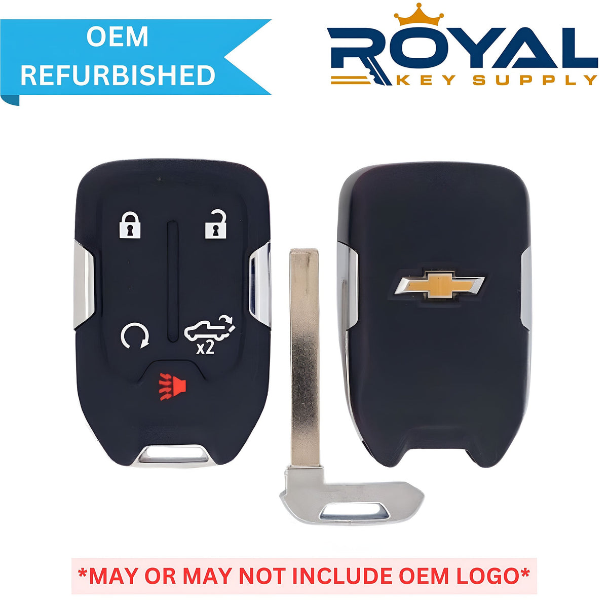 Chevrolet Refurbished 2019 - 2020 Silverado Smart Key 5B Remote Start/Tailgate FCCID: HYQ1EA PN# 13508398 - Royal Key Supply