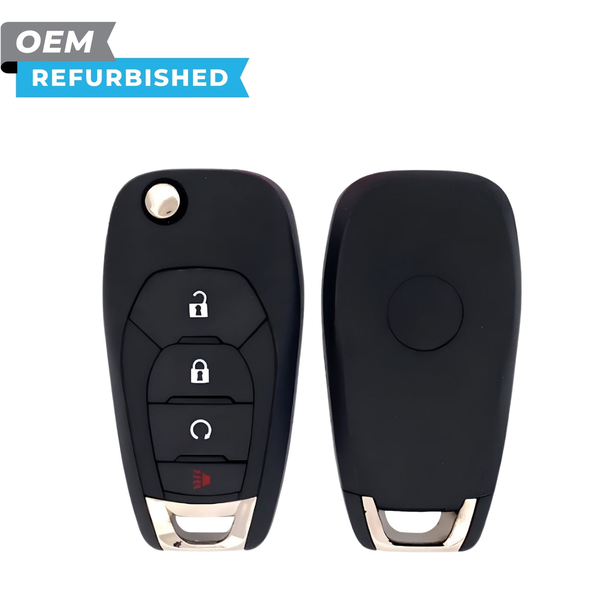 Chevrolet Refurbished 2019-2026 Cruz, Trailblazer Remote Flip Key 4B Remote Start FCCID: LXP-T004 PN 13530746 - Royal Key Supply