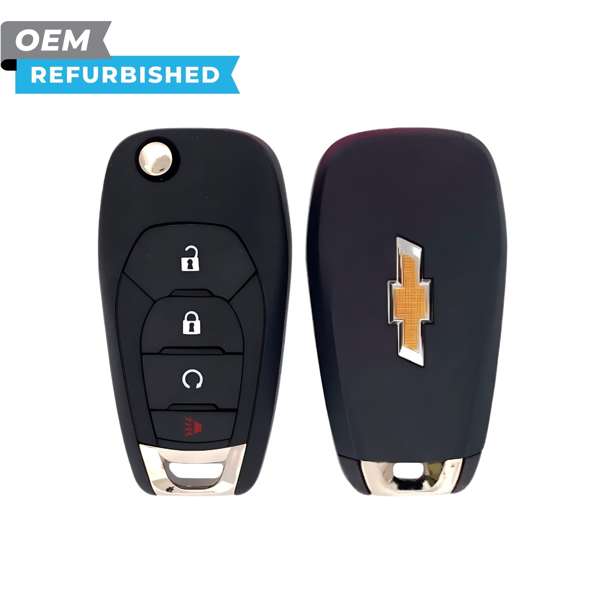 Chevrolet Refurbished 2019-2026 Cruz, Trailblazer Remote Flip Key 4B Remote Start FCCID: LXP-T004 PN 13530746 - Royal Key Supply