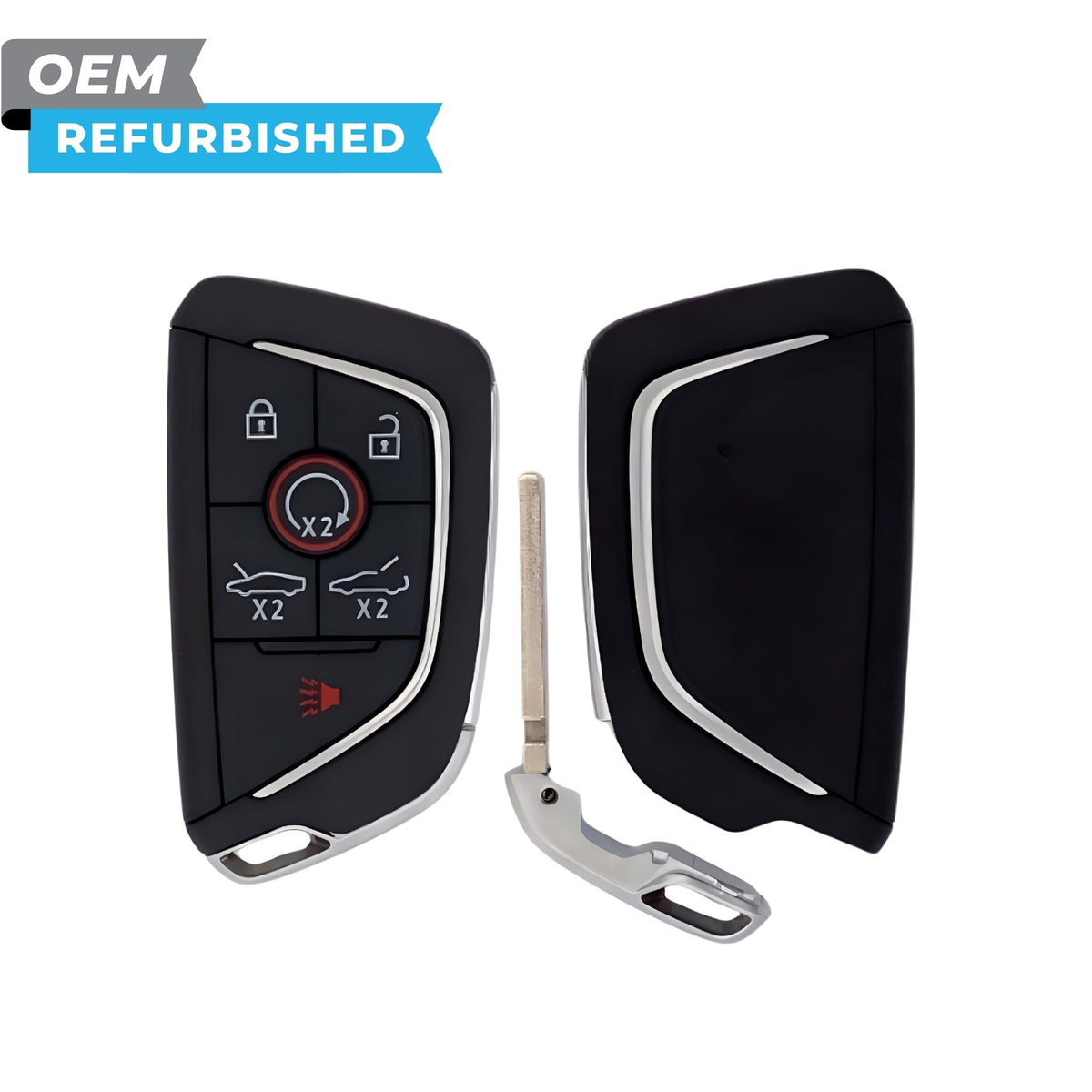 Chevrolet Refurbished 2020-2025 Corvette C8 Smart Key (Carbon Gray) 6B Trunk/Remote Start/Hood FCCID: YG0G20TB1 PN 13538851 - Royal Key Supply