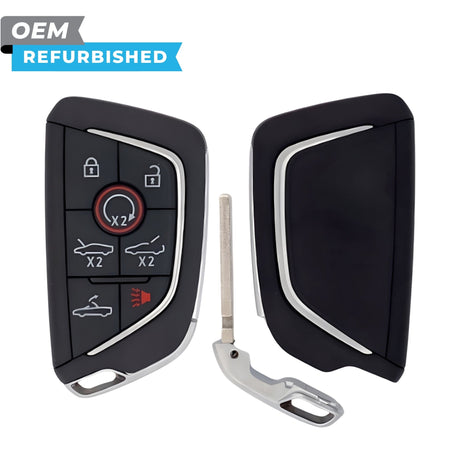 Chevrolet Refurbished 2020-2025 Corvette Smart Key (Chrome) 7B Trunk/Remote Start/Hood/Drop-Top FCCID: YG0G20TB1 PN 13538852 - Royal Key Supply