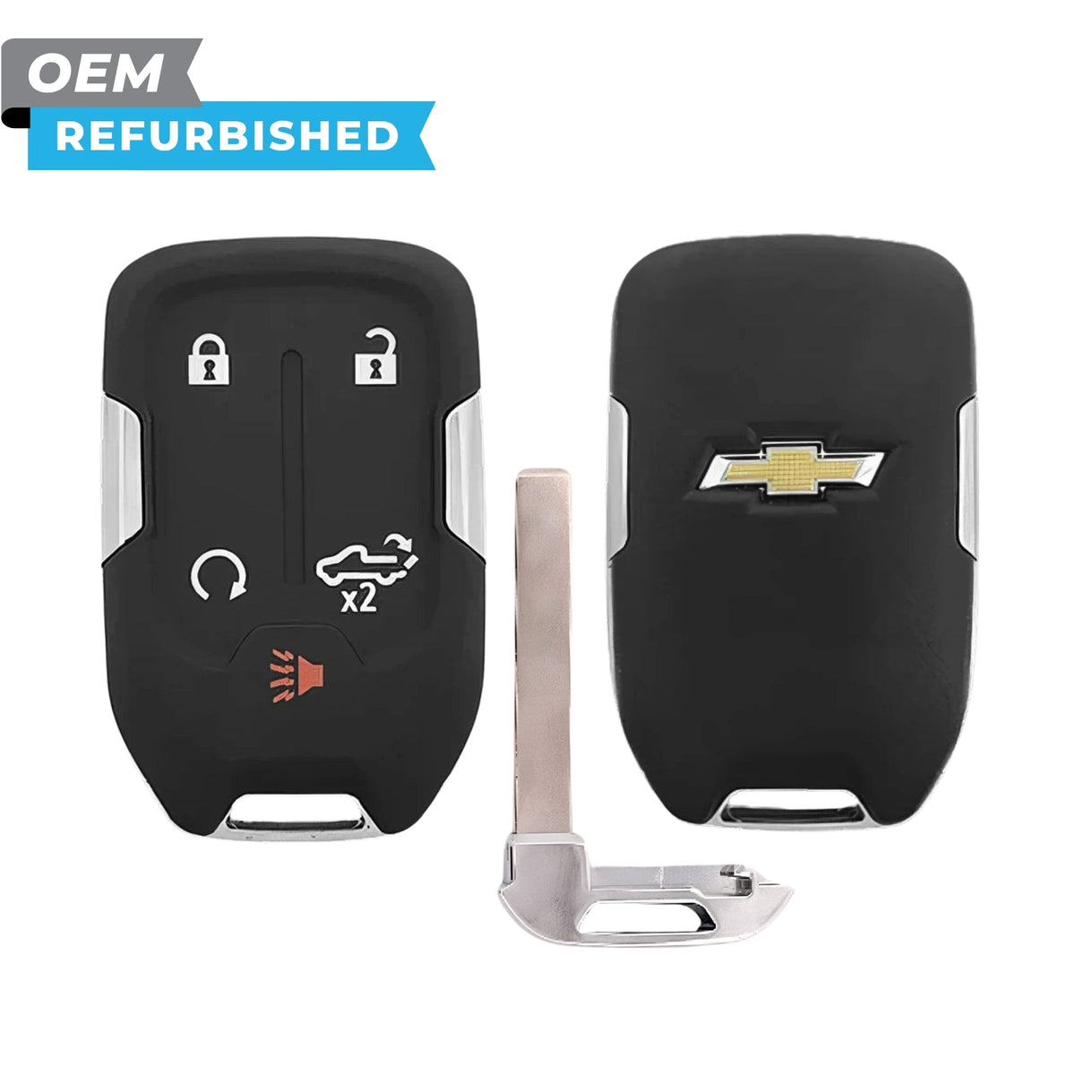 Chevrolet Refurbished 2021-2022 Silverado Smart Key 5B Tailgate/Remote Start FCCID: HYQ1ES PN 13522854 - Royal Key Supply