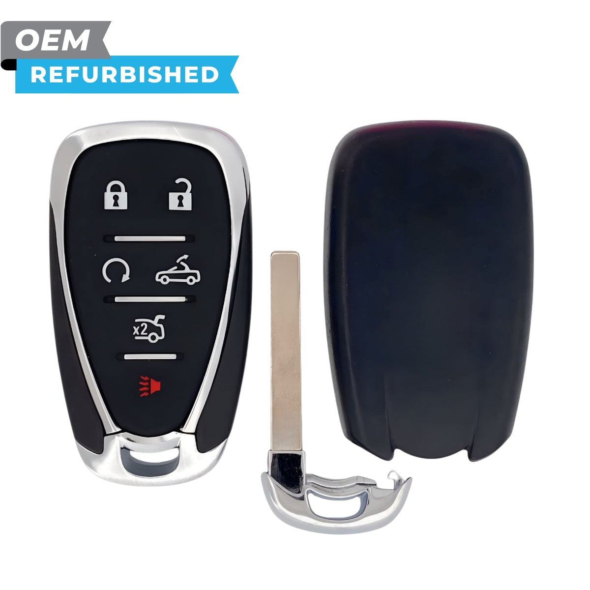 Chevrolet Refurbished 2021-2024 Camaro Smart Key 6B Trunk/Remote Start/Drop-Top FCCID: HYQ4ES PN 13522886 - Royal Key Supply