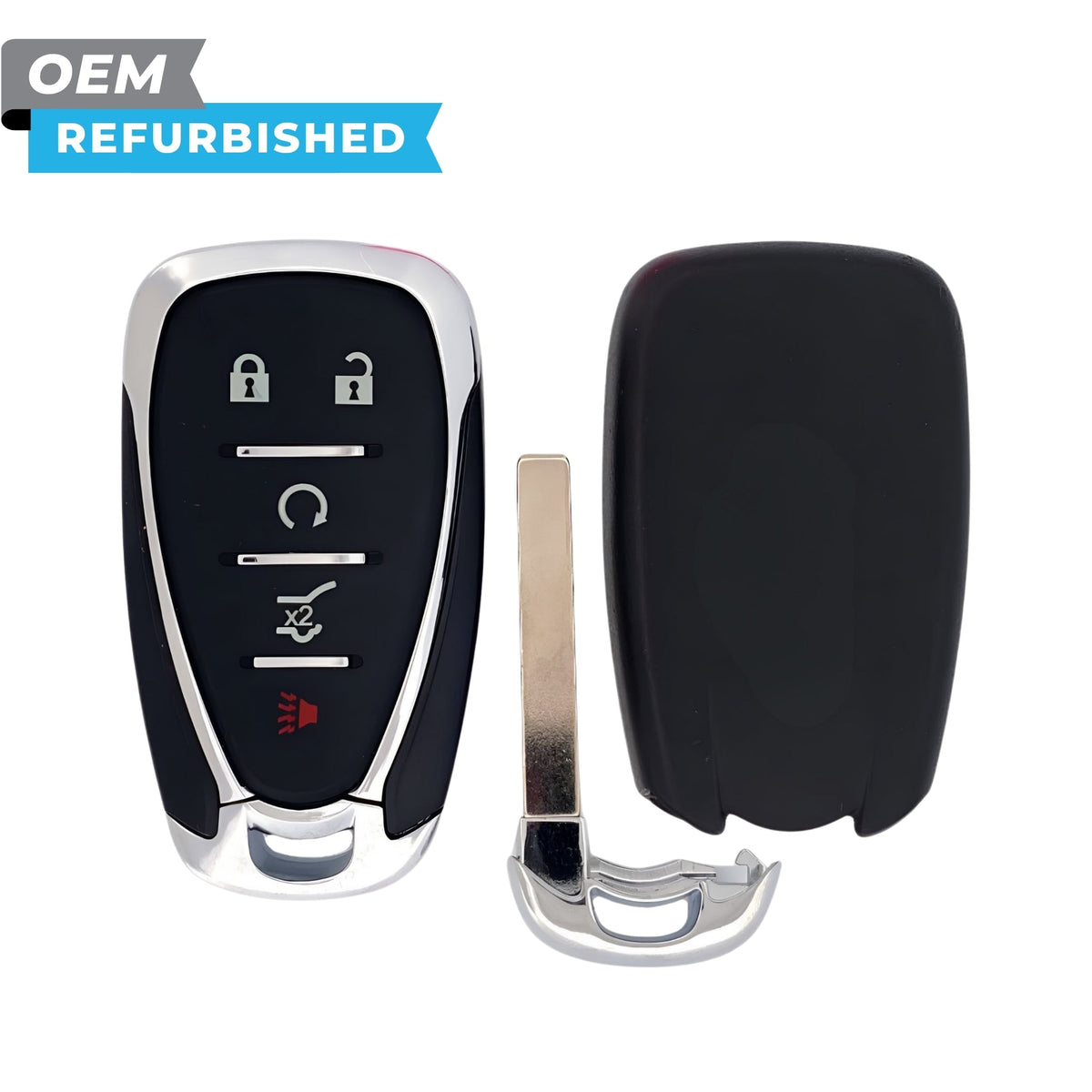 Chevrolet Refurbished 2022-2024 Equinox Smart Key 5B Hatch/Remote Start FCCID: HYQ4AS PN 13522875 - Royal Key Supply