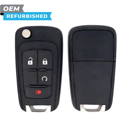 Chevrolet Refurbished OEM 2010-2019 Equinox Remote Flip Key 4 Button FCCID: OHT01060512 PN 20835404 - Royal Key Supply