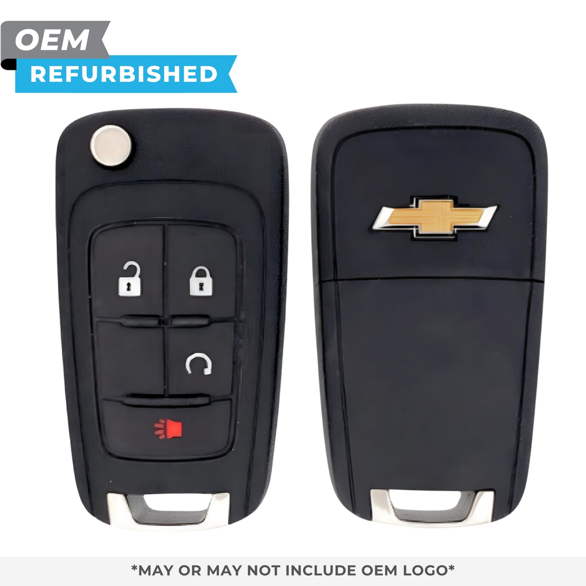 Chevrolet Refurbished OEM 2010 - 2019 Equinox Remote Flip Key 4 Button FCCID: OHT01060512 PN 20835404 - Royal Key Supply
