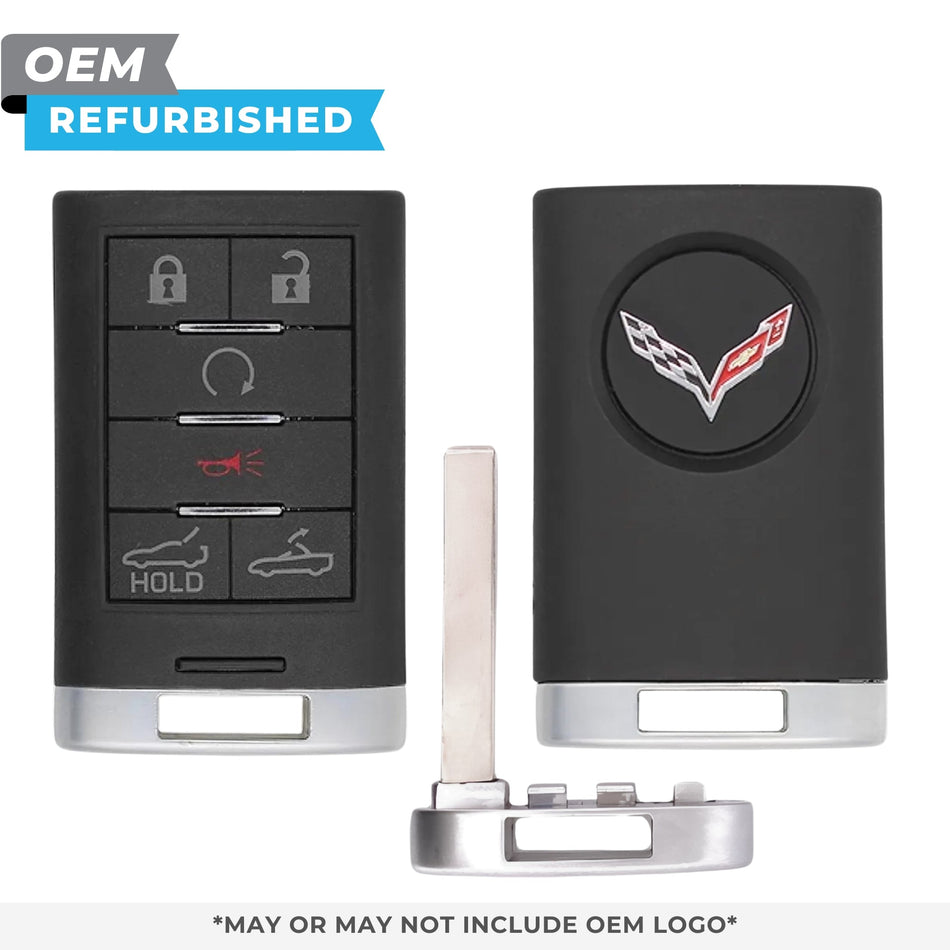 Chevrolet Refurbished OEM 2014 - 2019 Corvette Smart Key 6B FCCID: G09C04EEC5C PN 23465955, 22816266 - Royal Key Supply