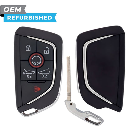 Chevrolet Refurbished OEM 2020-2025 Corvette C8 Smart Key (Chrome) 6B Trunk/Starter/Hood PN 13545161 - Royal Key Supply