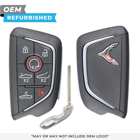 Chevrolet Refurbished OEM 2021 - 2025 Corvette C8 Smart Key (Carbon Gray) 7B PN 13545167 - Royal Key Supply