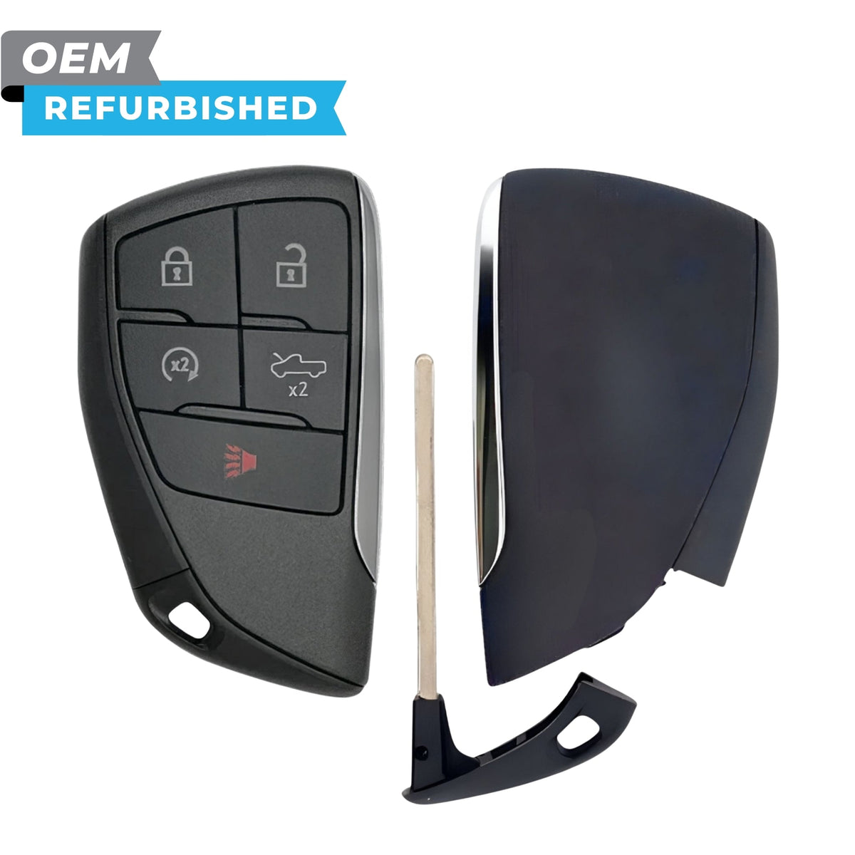 Chevrolet Refurbished OEM 2024-2026 Silverado Smart Key 5B Etrunk/Remote Start FCCID: YG0G21TB2 PN 13547258 - Royal Key Supply