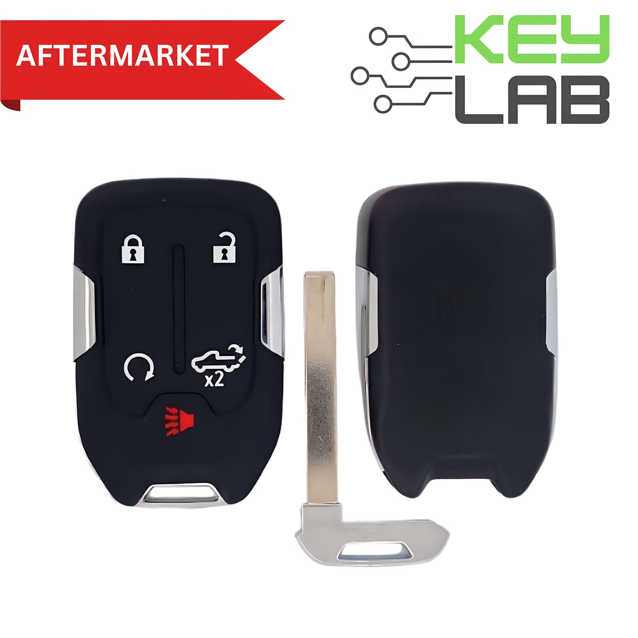 Chevrolet/GMC Aftermarket 2021 - 2022 Silverado Smart Key 5B Tailgate/Remote Start FCCID: HYQ1ES PN# 13522854, 13522904 - Royal Key Supply