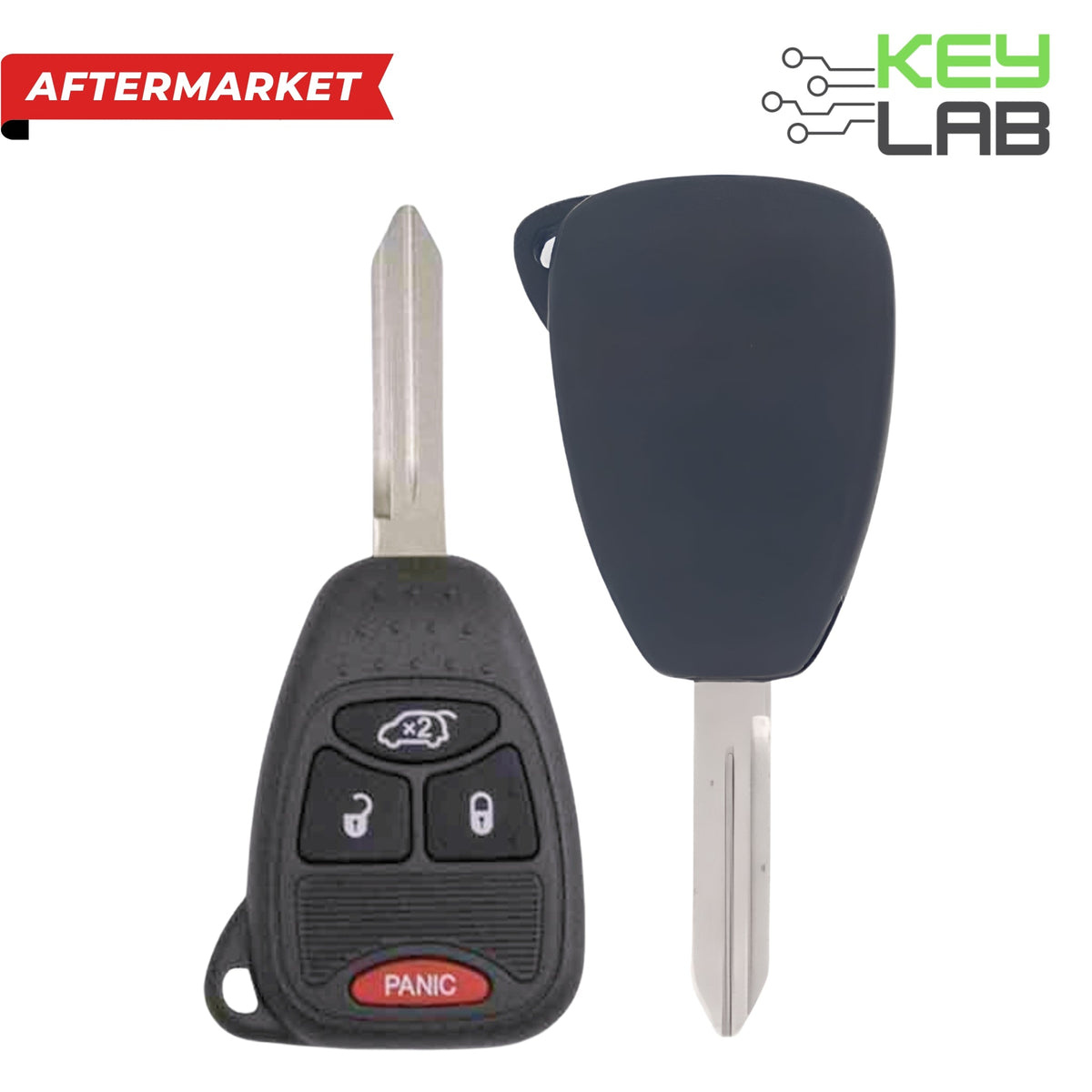 Chrysler Aftermarket 2006 - 2014 PT Cruiser, 200, 300, Sebring Remote Head Key 4B Hatch FCCID: OHT692427AA PN 56040652AD - Royal Key Supply