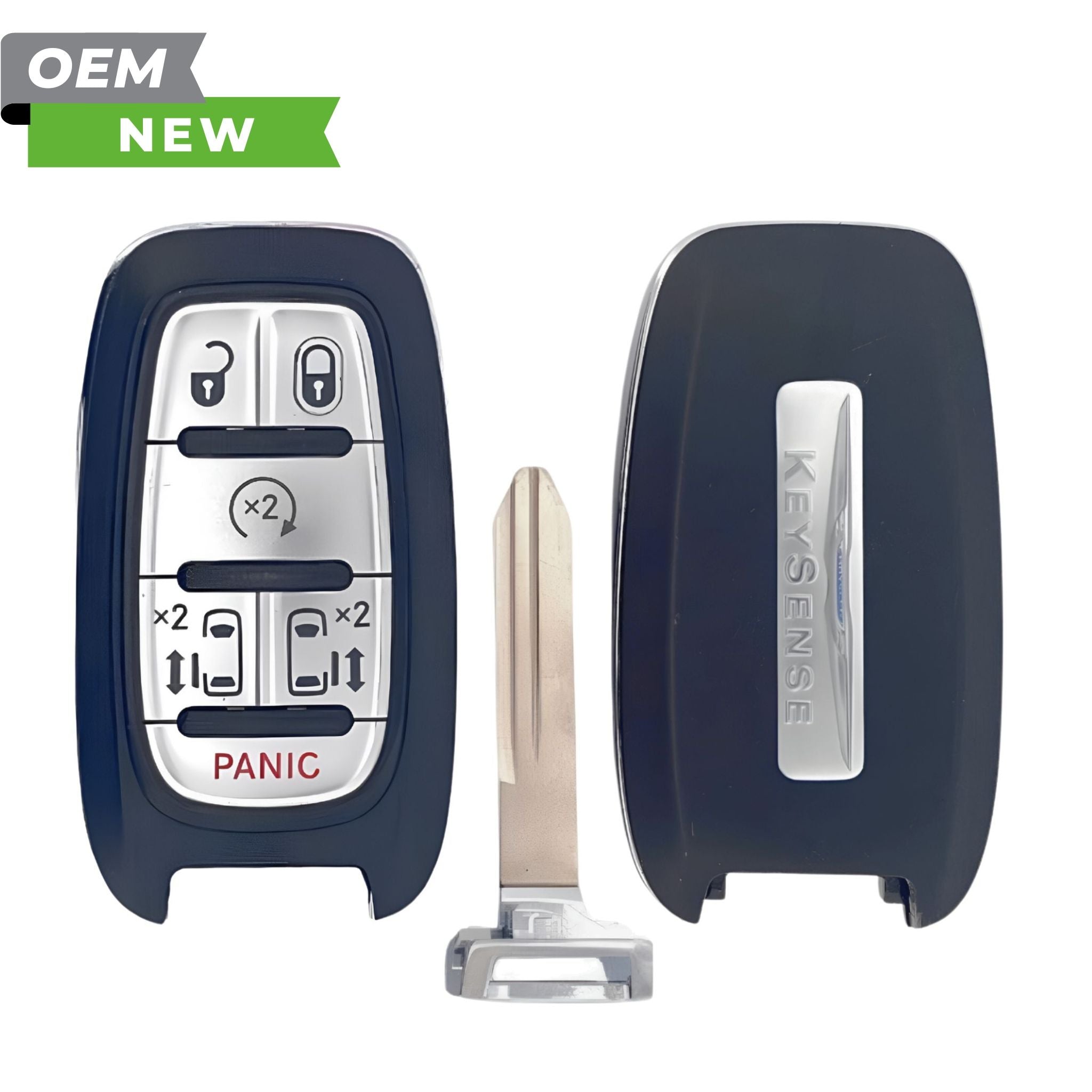 Chrysler New OEM 2017 - 2021 Pacifica, Voyager Keysense Smart Key 6B Power Doors/Remote Start FCCID: M3N - 97395900 PN 68238688AC - Royal Key Supply