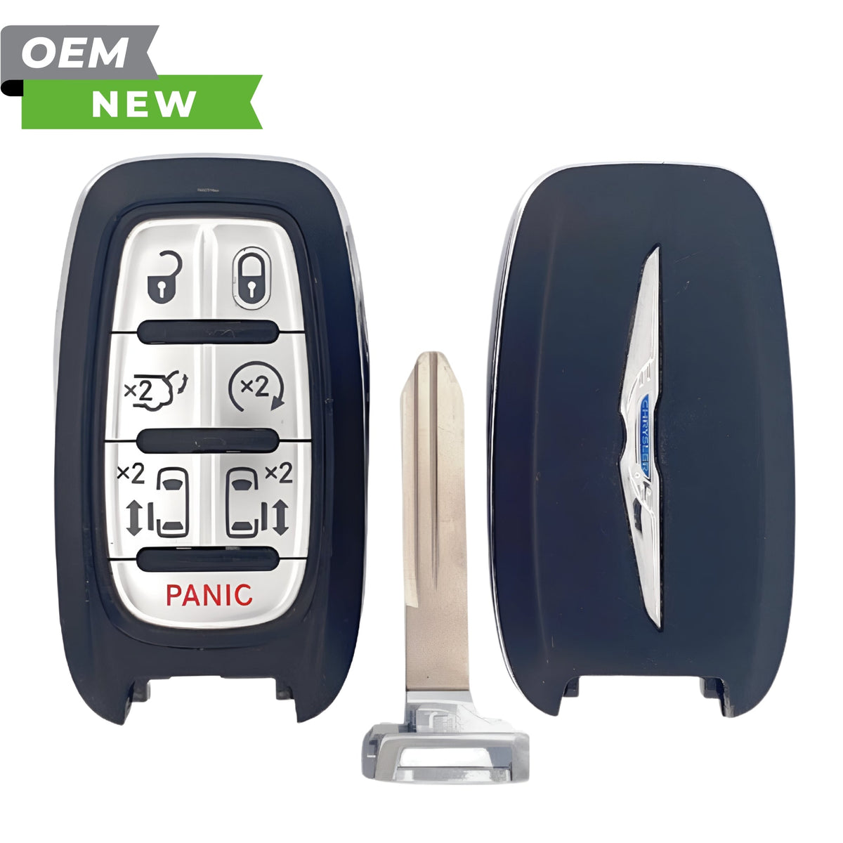 Chrysler New OEM 2017 - 2024 Pacifica, Voyager Smart Key 7B Hatch/Remote Start/Power Doors FCCID: M3N - 97395900 PN 68217832AC - Royal Key Supply