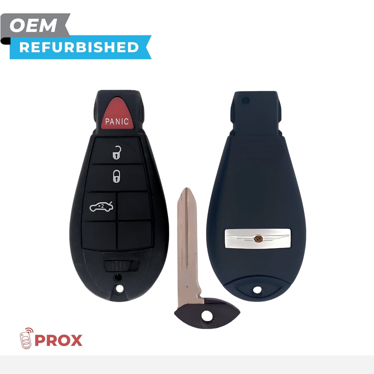 Chrysler Refurbished 2008-2010 300 Fobik Key (Keyless Go) 4B Trunk FCCID: IYZ-C01C PN 68058346AF - Royal Key Supply