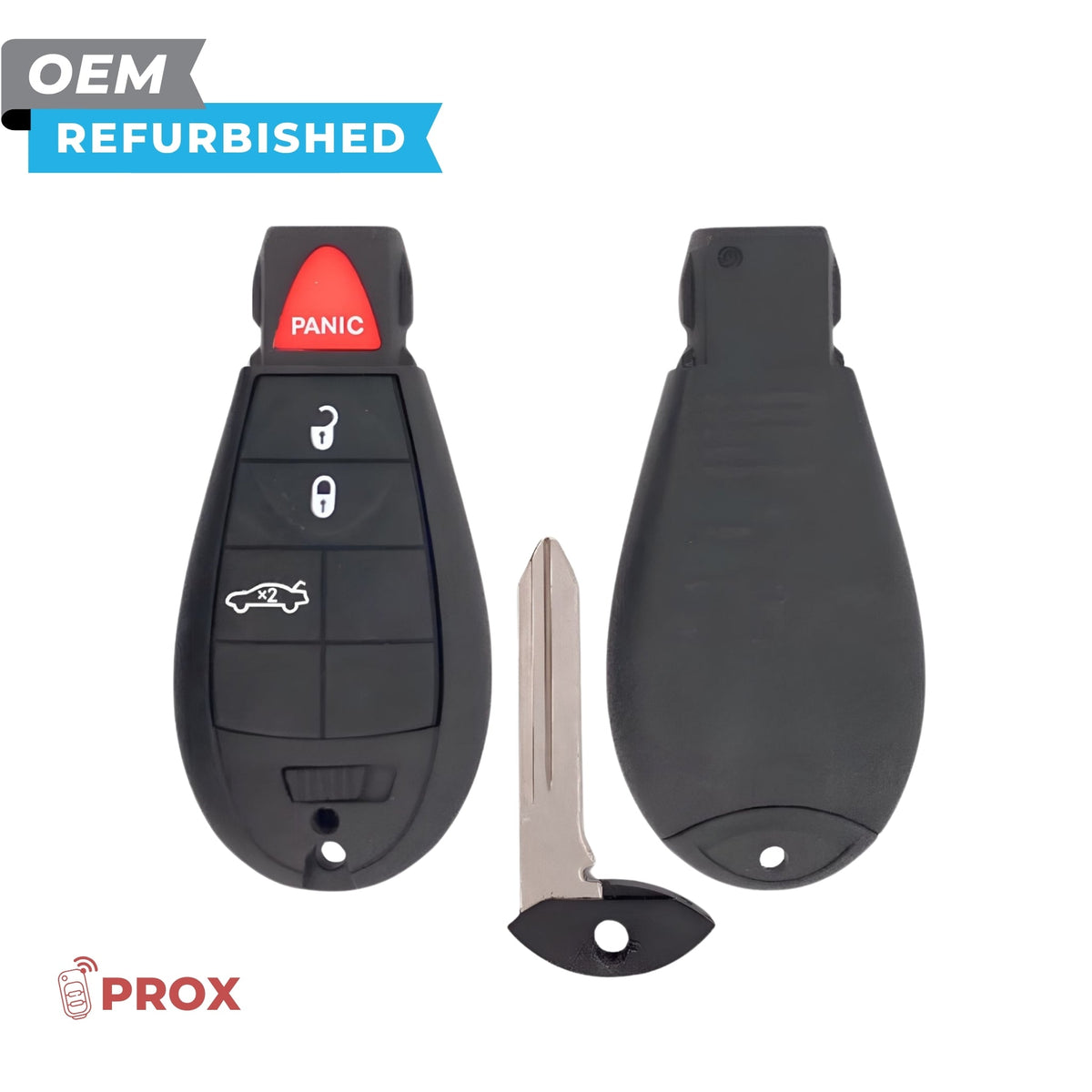 Chrysler Refurbished 2008-2010 300 Fobik Key (Keyless Go) 4B Trunk FCCID: IYZ-C01C PN# 68058346AF - Royal Key Supply