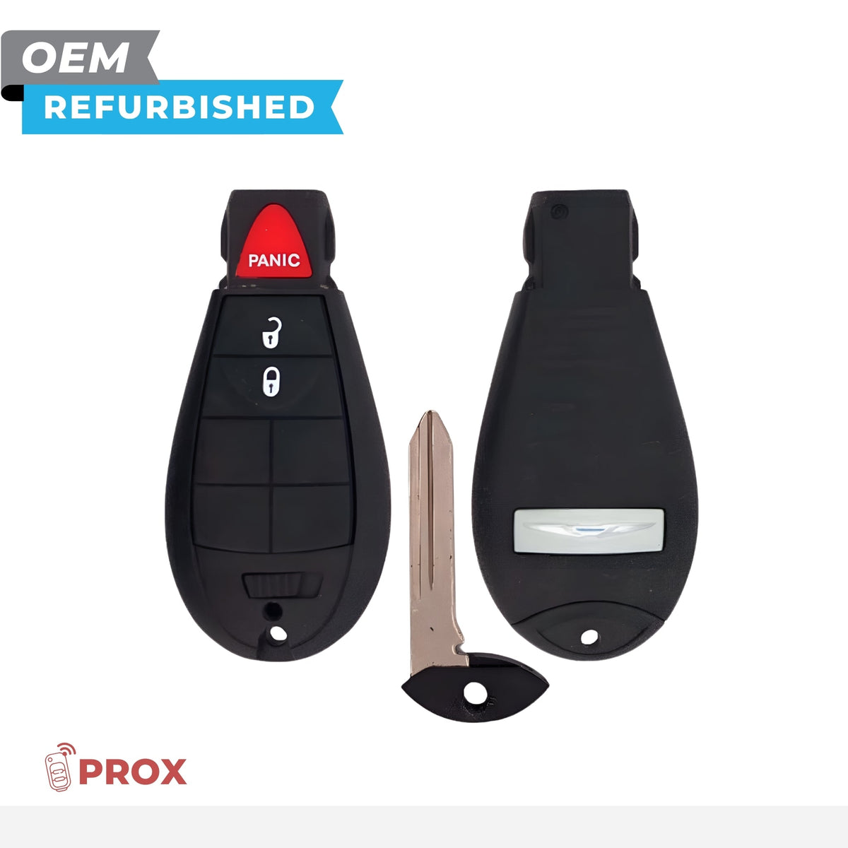Chrysler Refurbished 2011-2016 Town & Country Fobik Key (Keyless Go) 3B FCCID: IYZ-C01C PN 56046706AF - Royal Key Supply