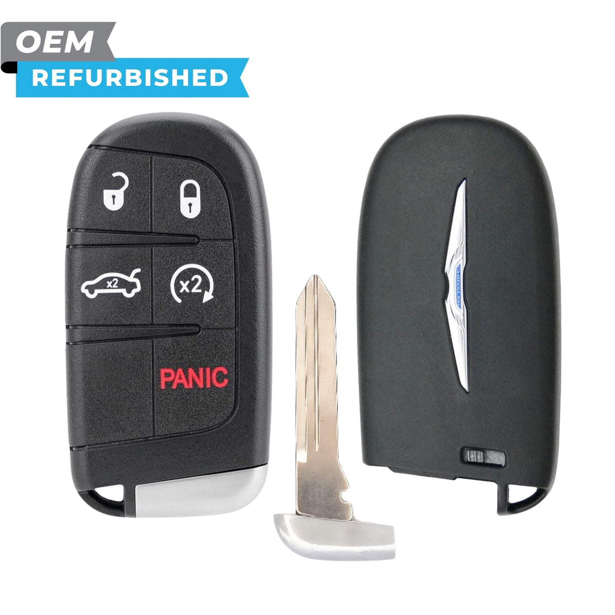 Chrysler Refurbished 2015-2023 300 Smart Key 5B Trunk/Remote Start FCCID: M3M-40821302 PN 68394191AA - Royal Key Supply