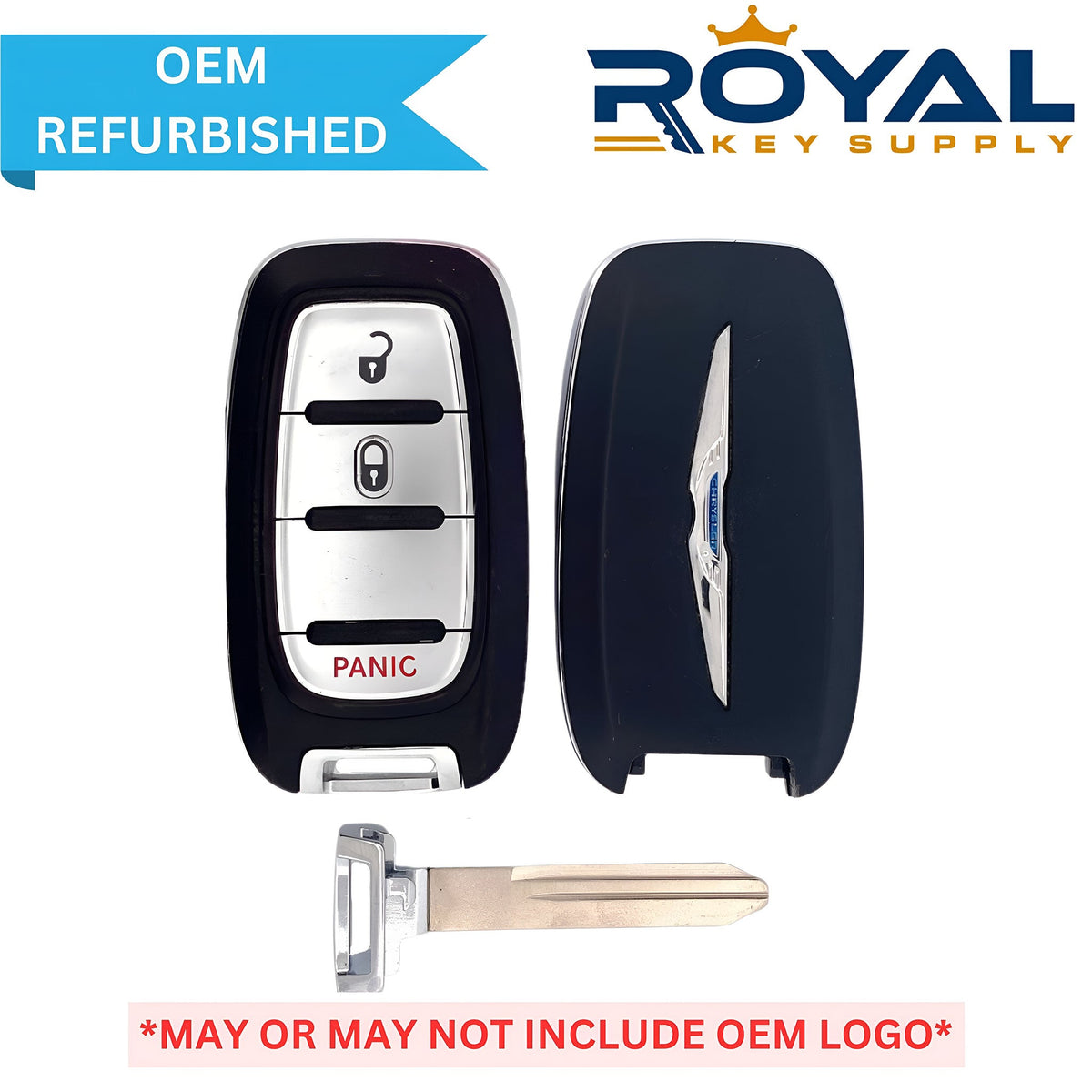 Chrysler Refurbished 2017 - 2021 Pacifica, Voyager Smart Key 3B FCCID: M3N - 97395900 PN# 68217827AC - Royal Key Supply