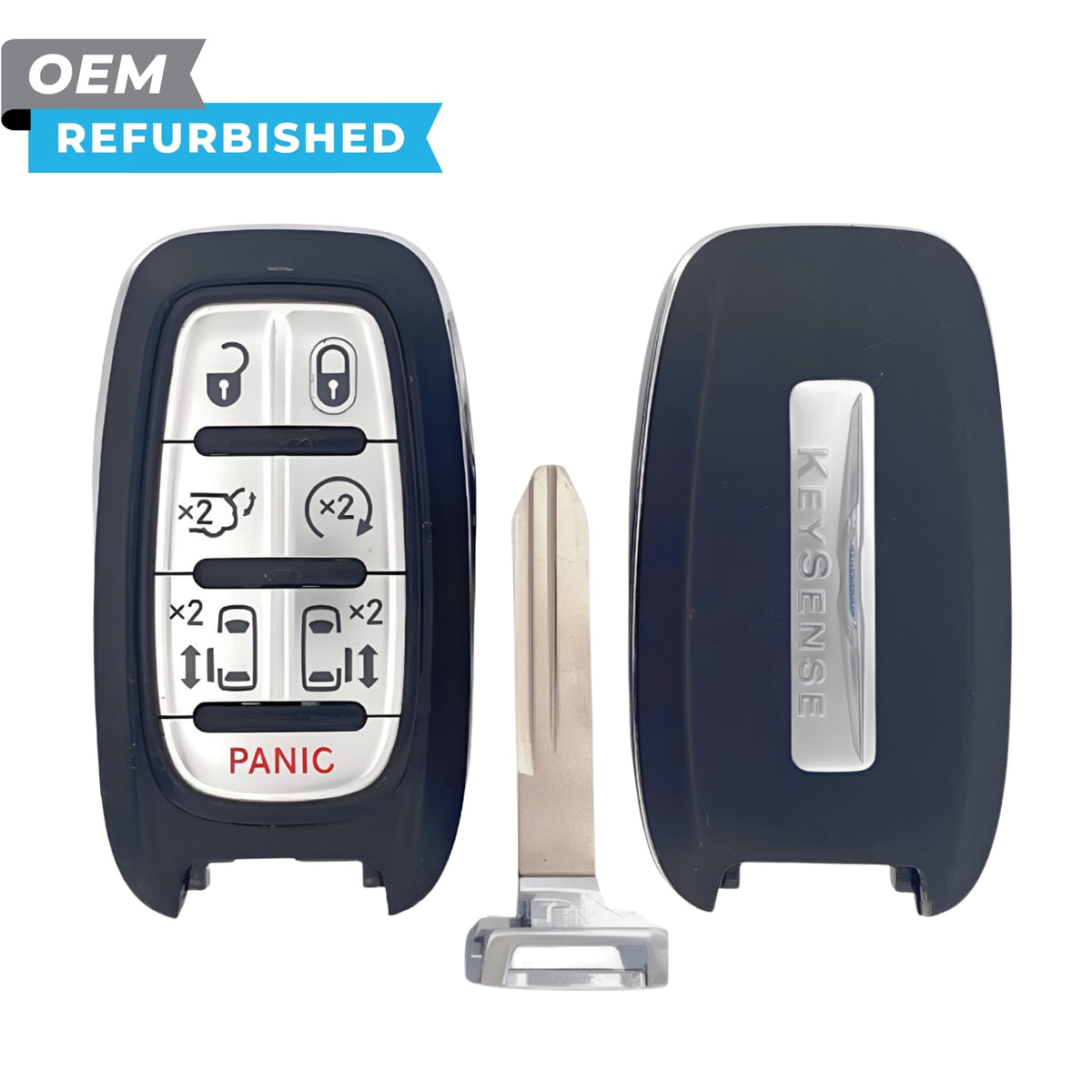Chrysler Refurbished 2017-2023 Pacifica (Keysense) Smart Key 7B FCCID: M3N-97395900 PN 68238689AC - Royal Key Supply