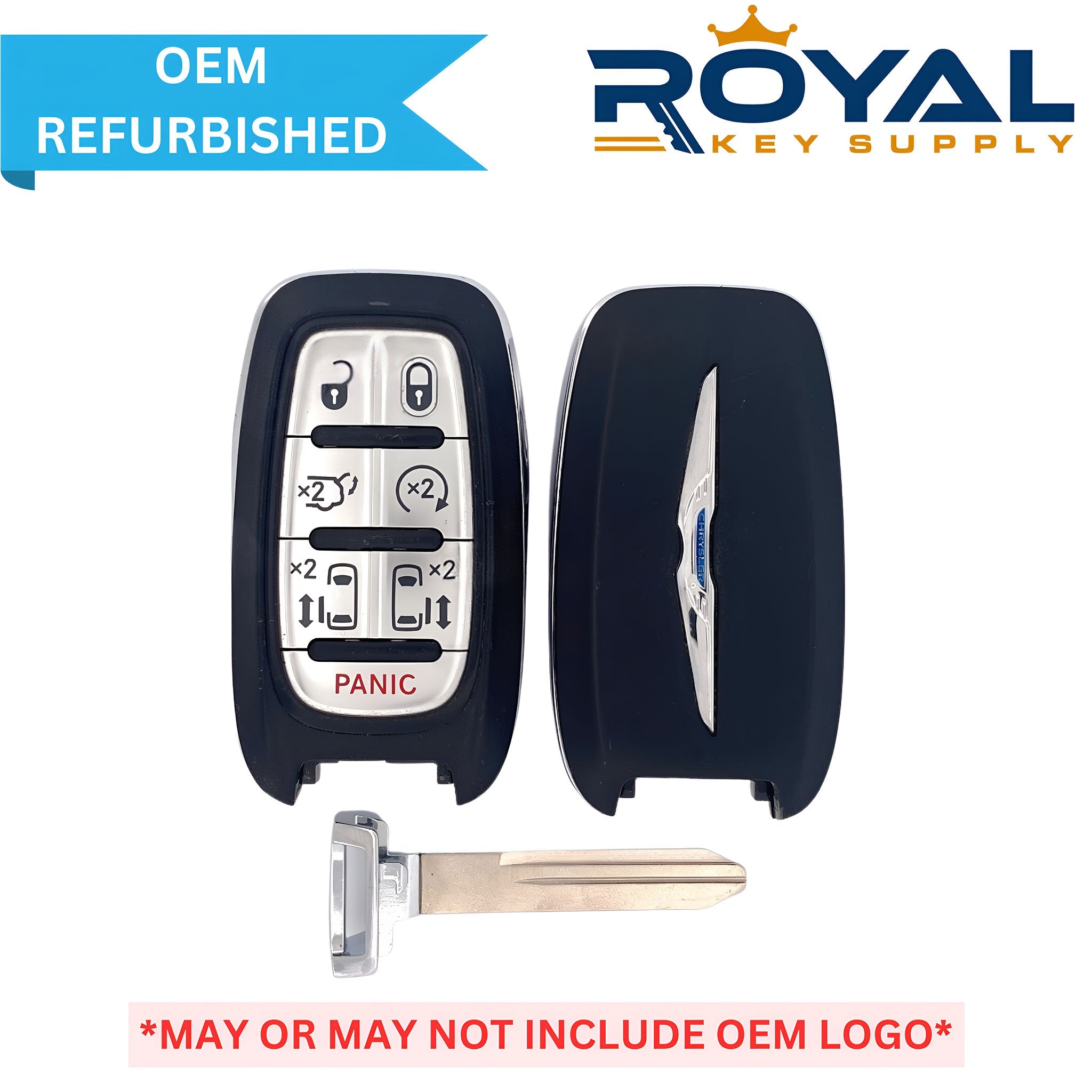 Chrysler Refurbished 2017 - 2024 Pacifica, Voyager Smart Key 7B Hatch/Remote Start/Power Doors FCCID: M3N - 97395900 PN# 68217832AC - Royal Key Supply