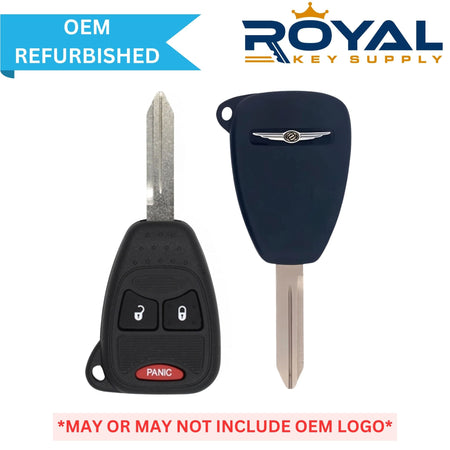 Chrysler Refurbished OEM 2004 - 2007 Town & Country Remote Head Key 3 Button FCCID: M3N5WY72XX PN# 68273338AB - Royal Key Supply