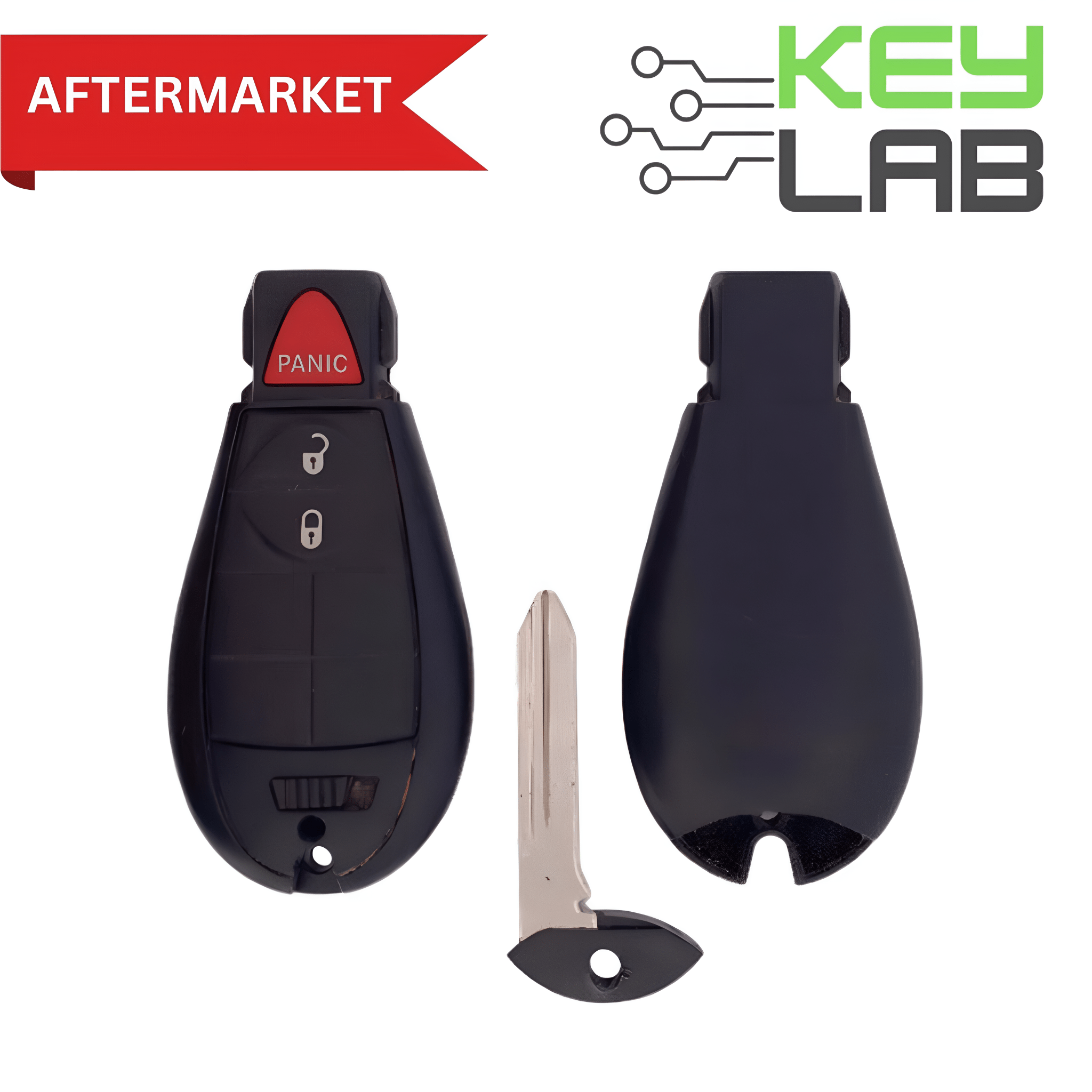 Chrysler/Jeep Aftermarket 2008 - 2016 Fobik Key (Keyless Go) 3B FCCID: IYZ - C01C PN# 56046706AF - Royal Key Supply