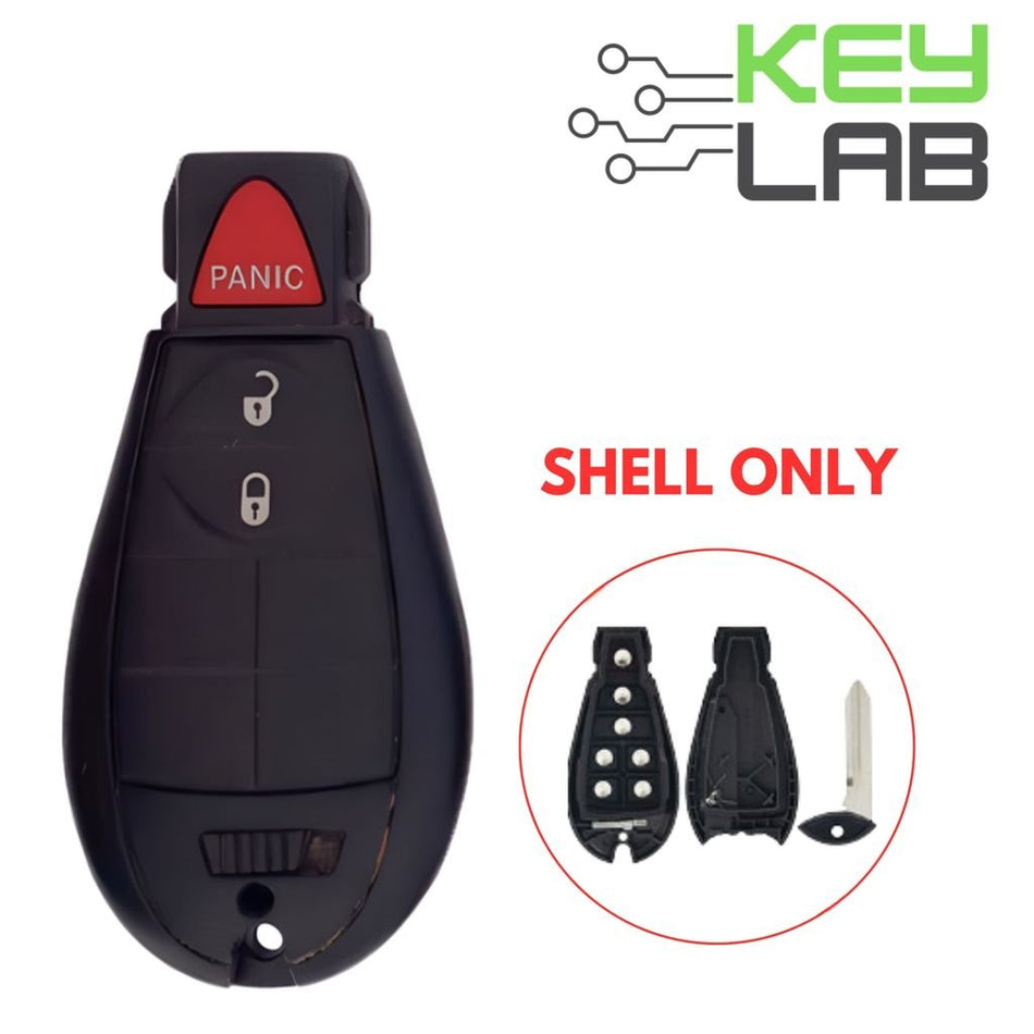 Dodge 2008 - 2019 Fobik Key SHELL for IYZ - C01C - Royal Key Supply