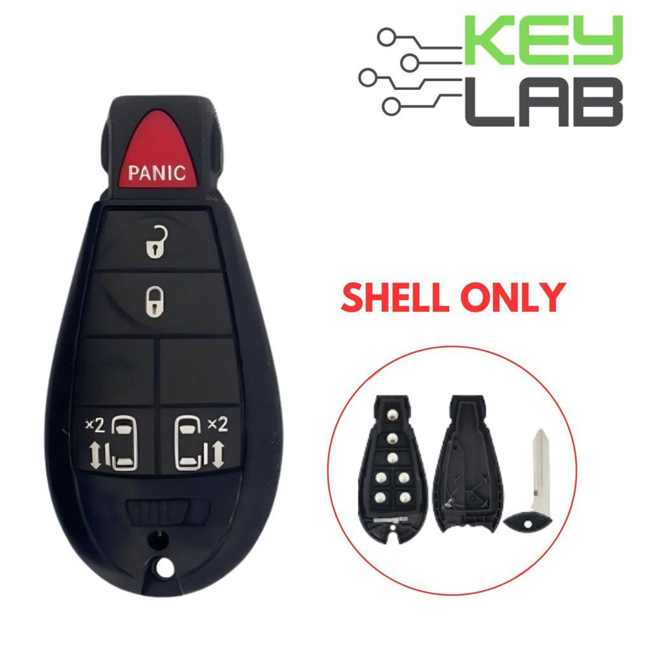 Dodge 2008 - 2019 Fobik Key SHELL for IYZ - C01C - Royal Key Supply