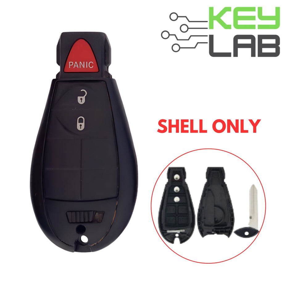 Dodge 2013 - 2019 Fobik Key SHELL for GQ4 - 53T - Royal Key Supply