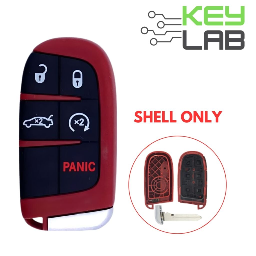 Dodge 2015 - 2018 Smart Key SHELL for M3N - 40821302 5B - Royal Key Supply