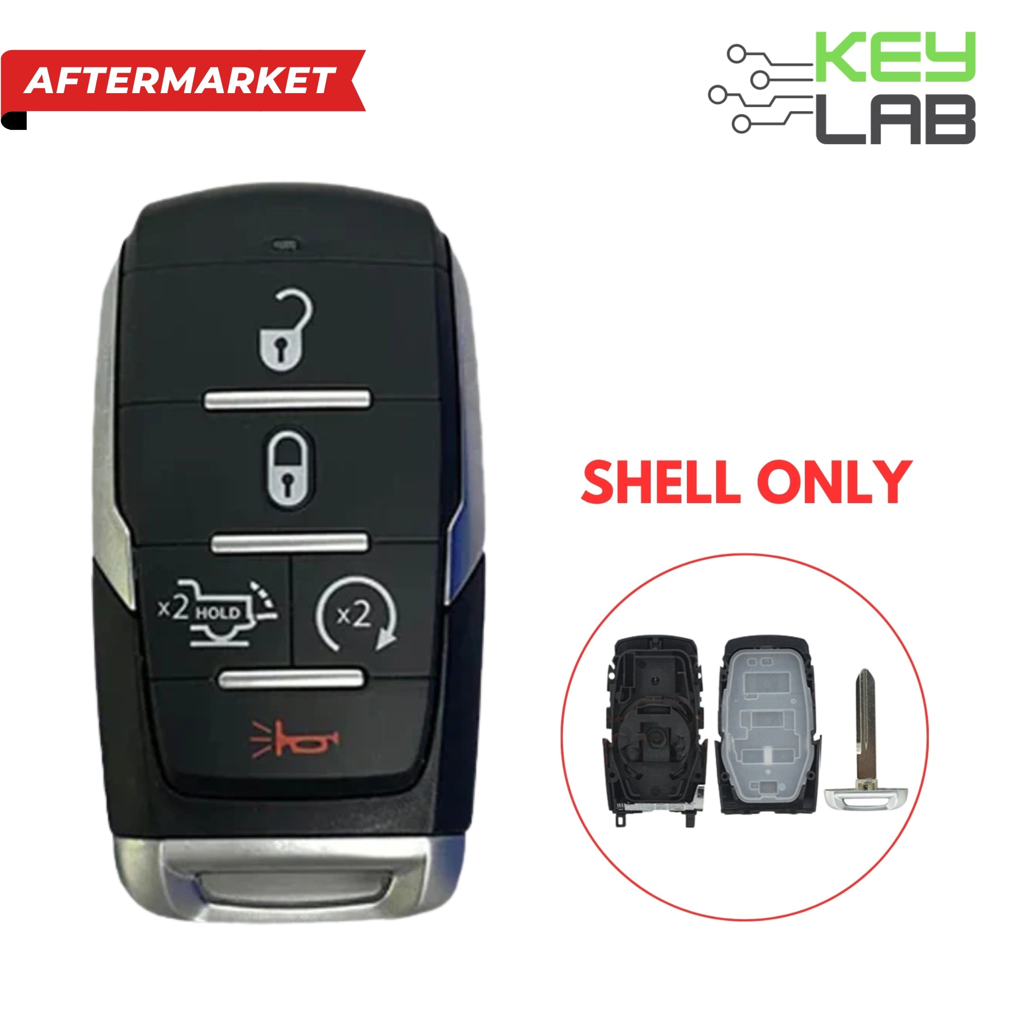 Dodge 2025 - 2026 Smart Key SHELL for OHT - 4882056 - Royal Key Supply