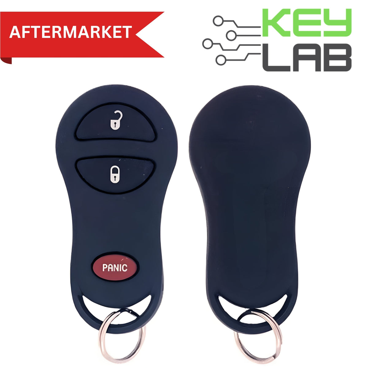 Dodge Aftermarket 1999 - 2004 Keyless Entry Remote 3B FCCID: GQ43VT9T PN# 56045497 - Royal Key Supply