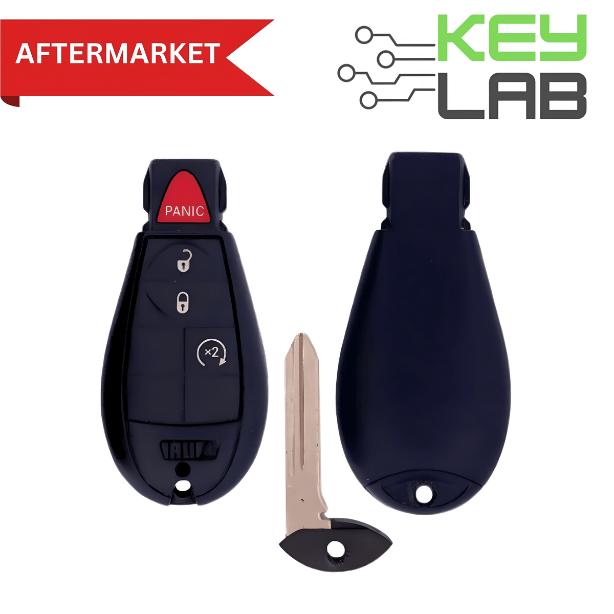 Dodge Aftermarket 2008 - 2020 Fobik Key 4B Remote Start FCCID: IYZ - C01C PN# 05026378AH - Royal Key Supply