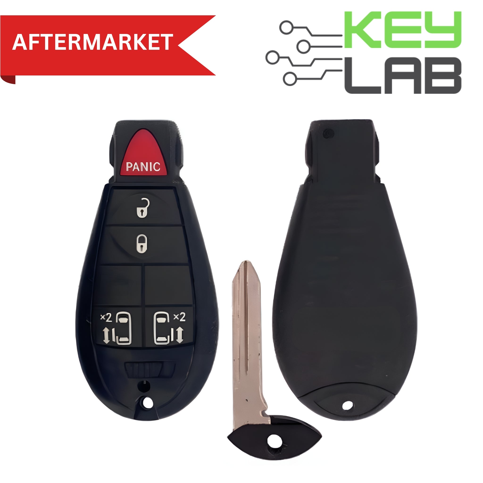 Dodge Aftermarket 2008 - 2020 Fobik Key 5B Power Doors FCCID: IYZ - C01C PN# 56046713AG - Royal Key Supply